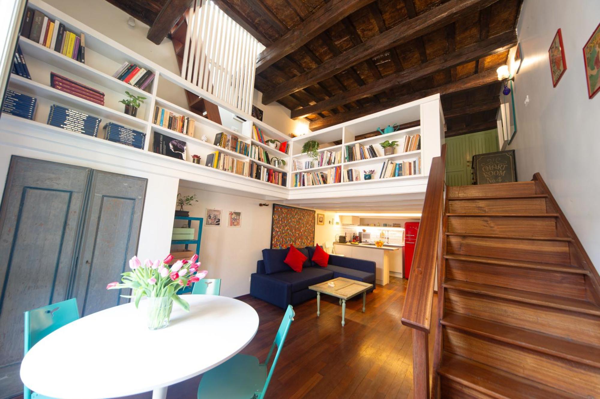 Saint Louis Penthouse, Cozy Little Next To Pantheon Apartamento Roma